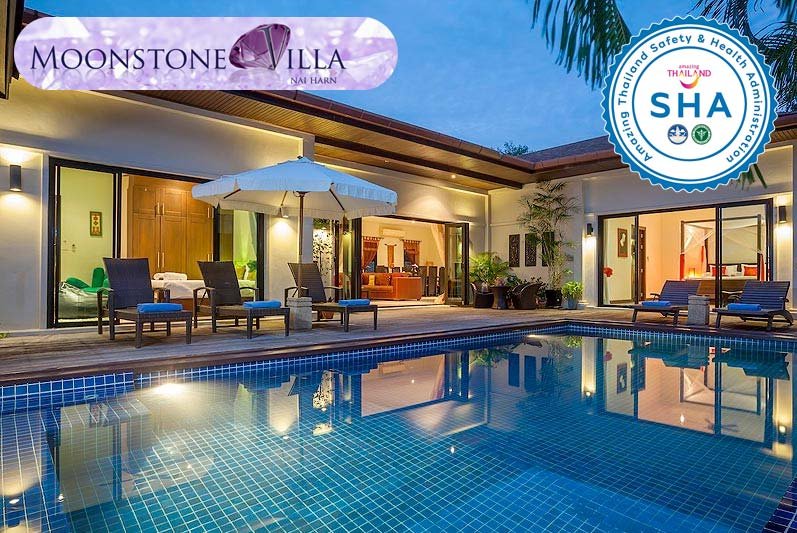 								 								 moonstone villa SHA approved luxury accommodation nai harn phuket								 						